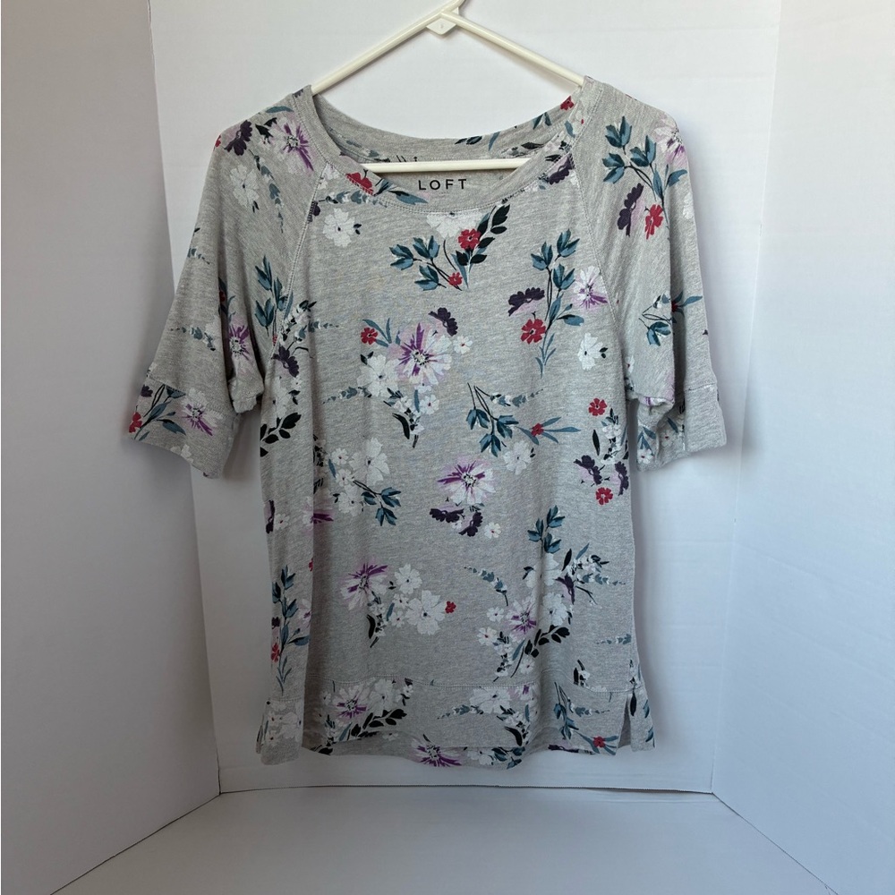 Women’s LOFT Floral Top Medium